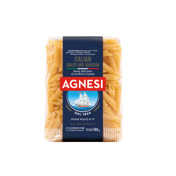 Agnesi Penne Rigate pasta 500g, , large